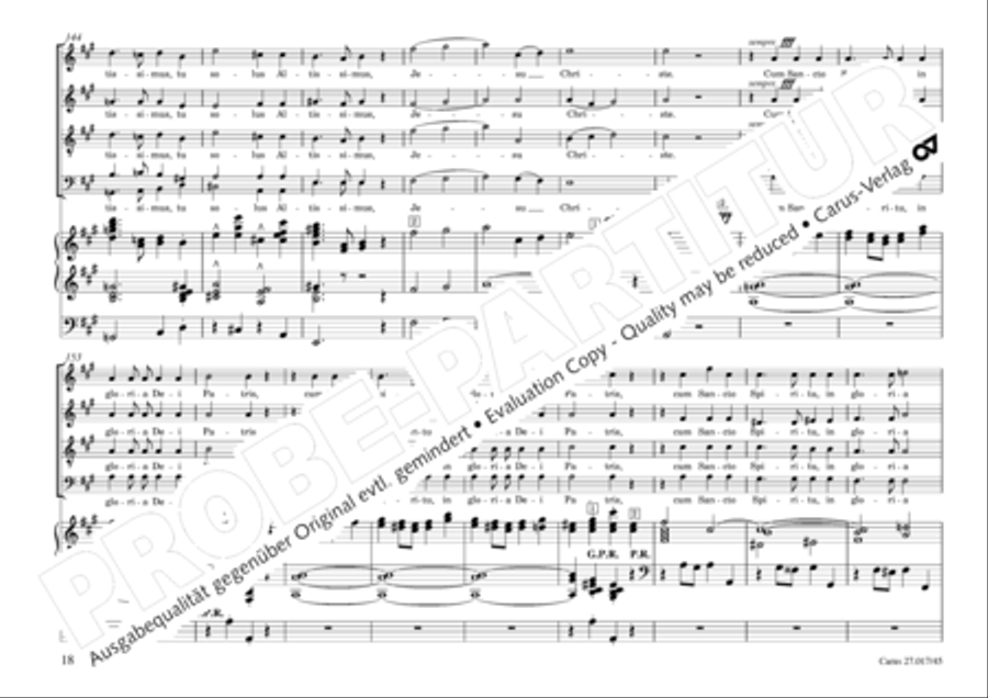 Messe solennelle en ut diese mineur 4-Part scores gallery preview page 19