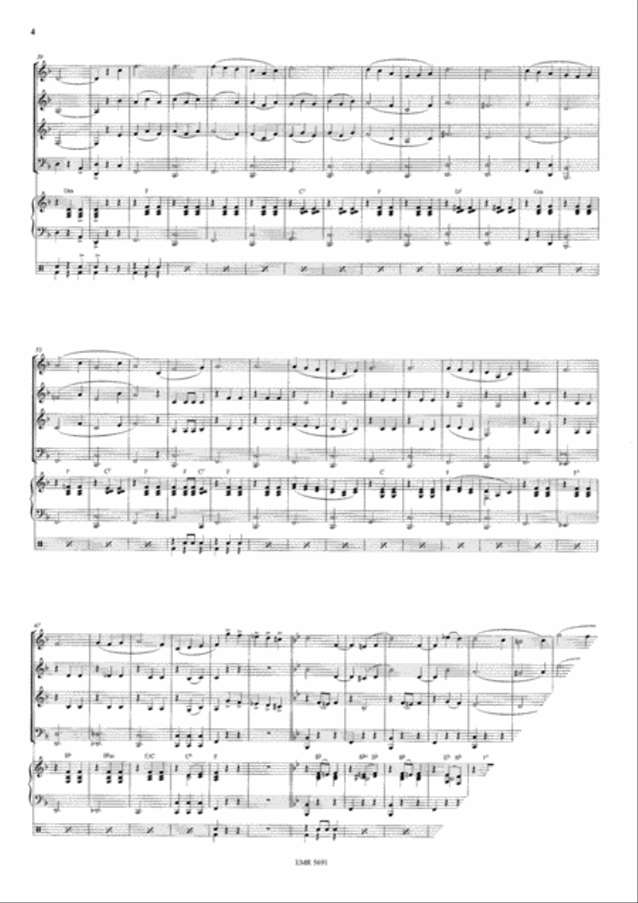 Waltz No. 2 Brass Ensemble scores gallery preview page 4