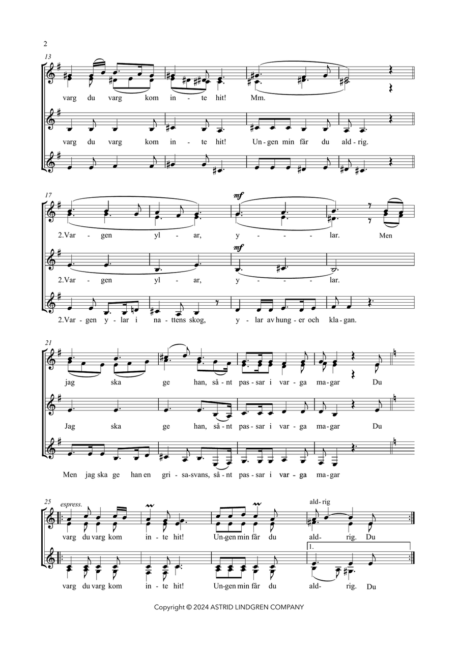 Vargsangen Vargsangen SSAA scores gallery preview page 2