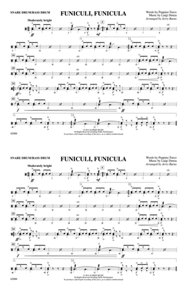 Funiculi, Funicula: Snare Drum/Bass Drum