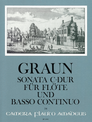 Book cover for Sonata C major
