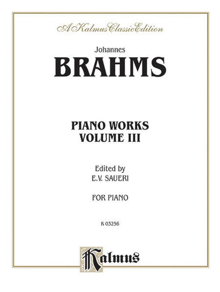 Piano Works, Volume III (2 Concertos, Paganini Variations and Waltzes)