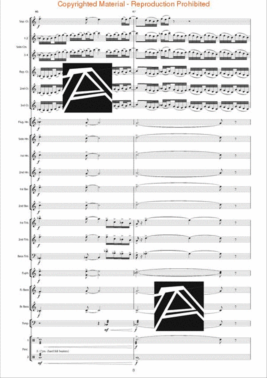 Surround Sound Brass Band scores gallery preview page 9