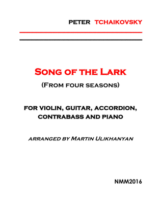 Song of the Lark by P. Tchaikovsky