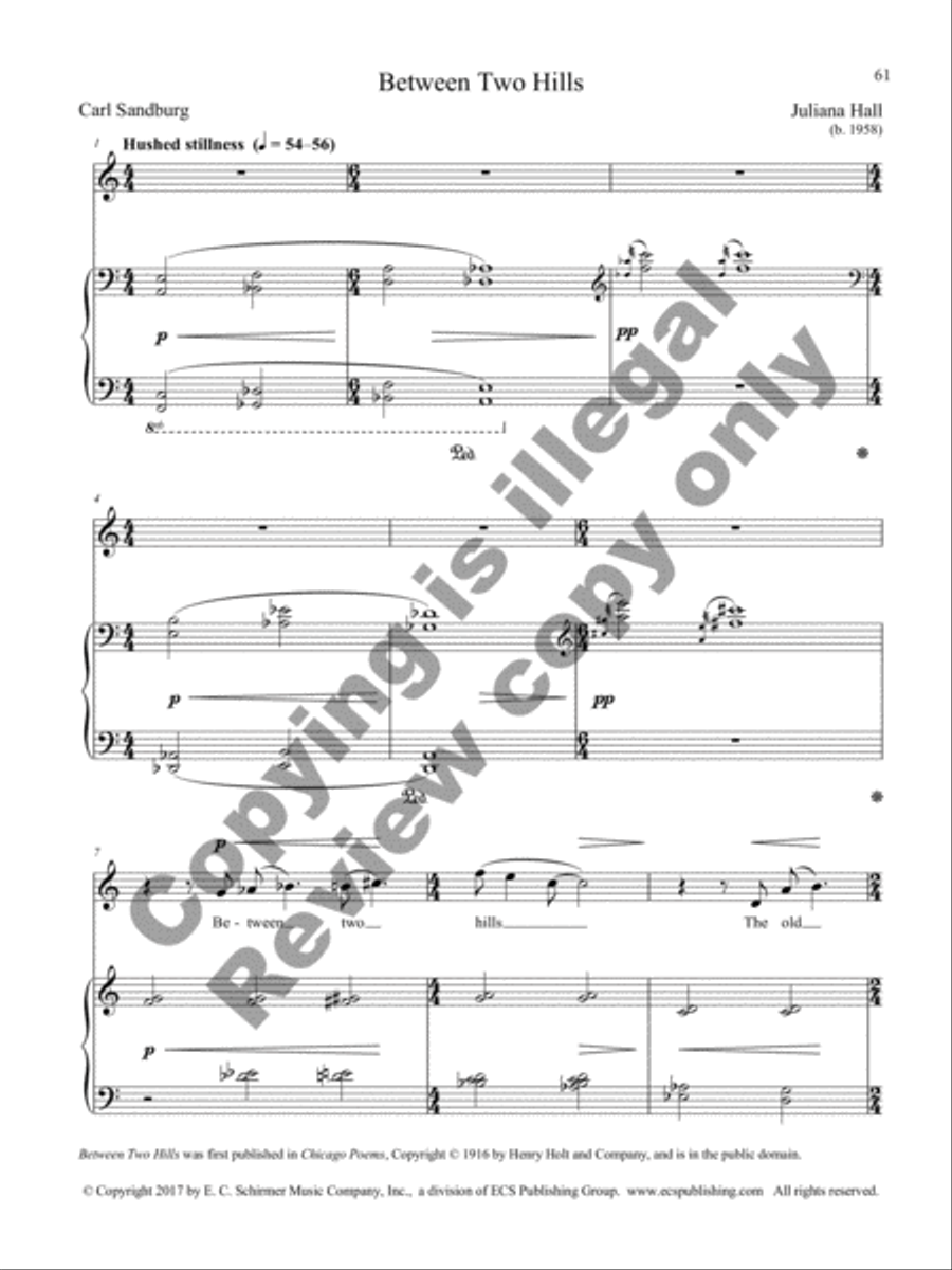 When the South Wind Sings Soprano Voice scores gallery preview page 16
