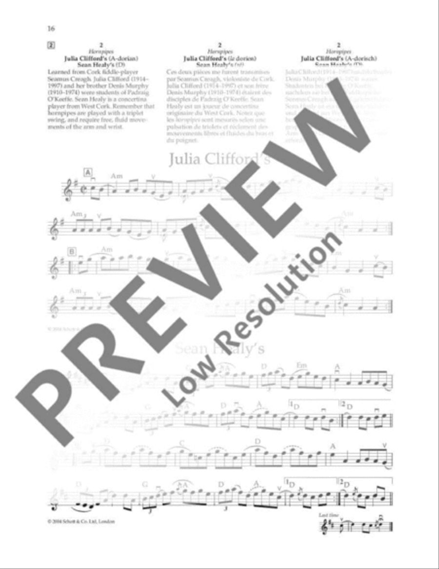 Irish Fiddle Solos Violin Solo scores gallery preview page 17