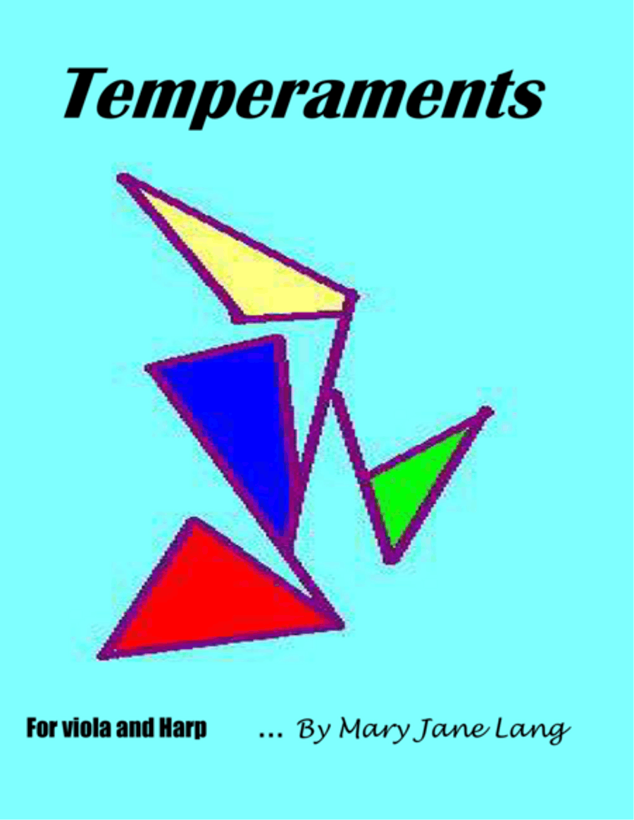 Temperaments for Viola and Harp String Duet scores gallery preview page 1