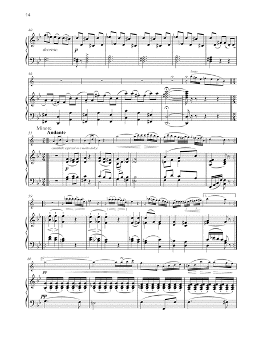 Joy of Music - Discoveries from the Schott Archives Clarinet Solo scores gallery preview page 14