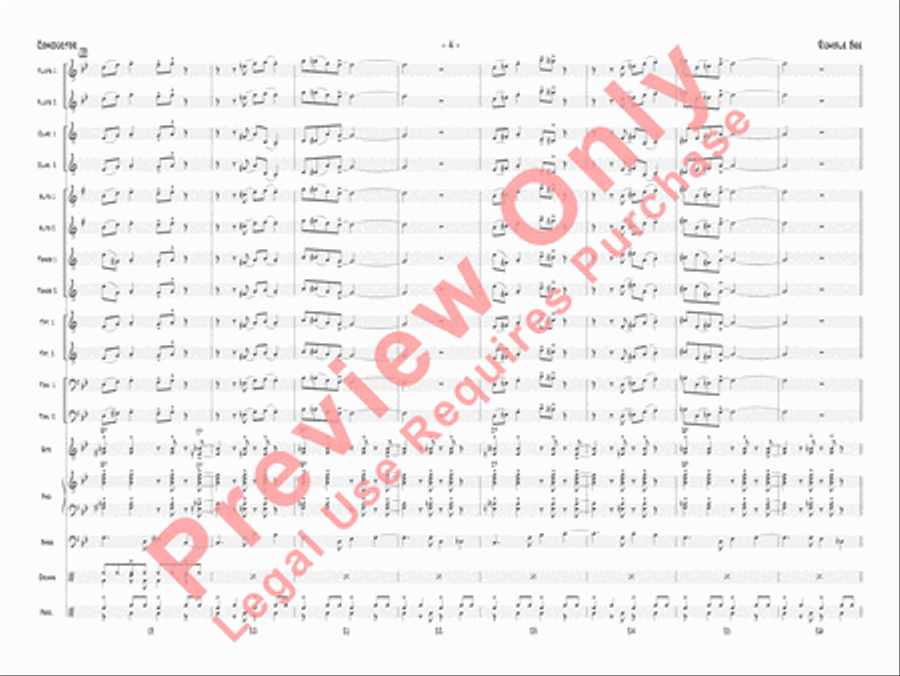 Rumble Bee Rumble Bee Jazz Ensemble scores gallery preview page 7