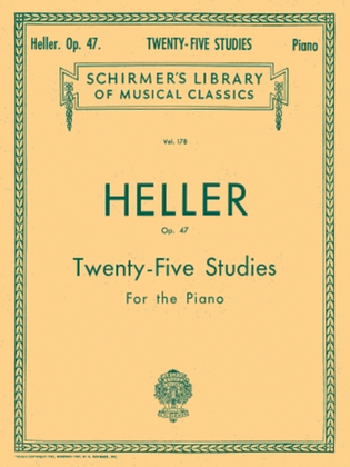 Book cover for 25 Studies for Rhythm and Expression, Op. 47