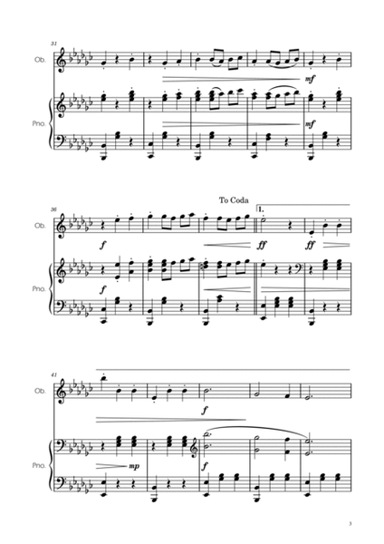Dmitri Shostakovich - Second Waltz - Oboe solo w/ Piano image number null