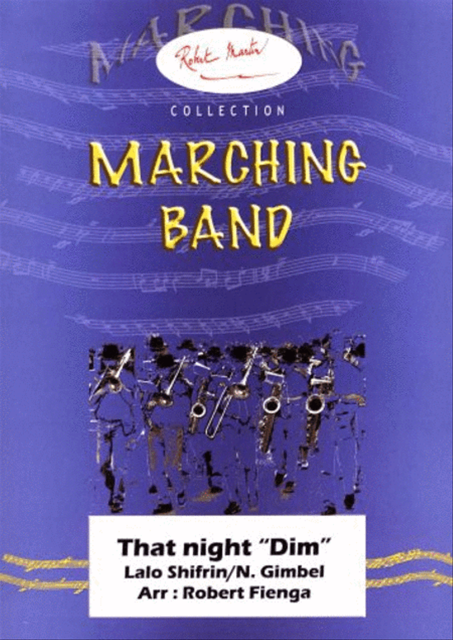 That Night, Dim Marching Band scores gallery preview page 1