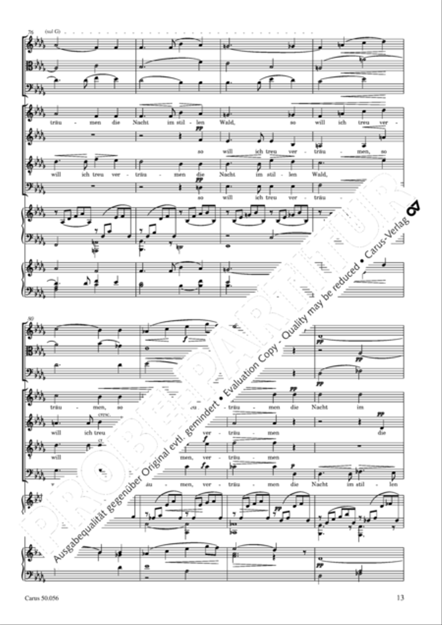 Die Nacht 4-Part scores gallery preview page 14