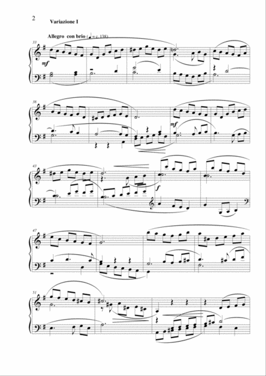Variazioni su un tema di Bach in differenti stili storici (CM 2015) Small Ensemble scores gallery preview page 4