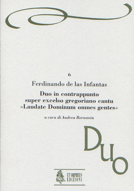 Duo in contrappunto super excelso gregoriano cantu  Laudate Dominum omnes gentes  (Venezia 1579)