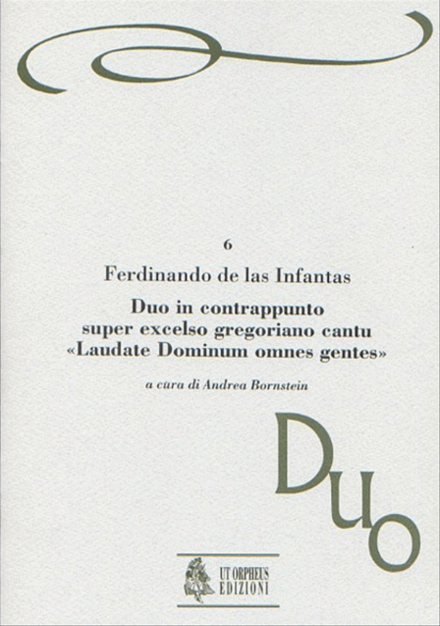 Duo in contrappunto super excelso gregoriano cantu 