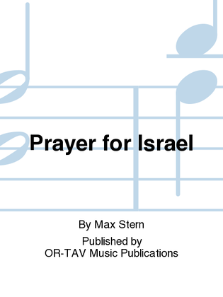 Book cover for Prayer for Israel