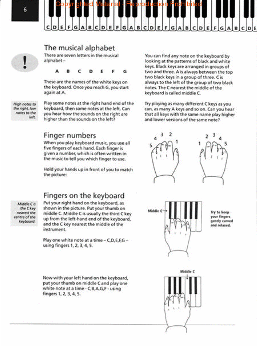 Keyboards from Scratch Piano Solo scores gallery preview page 2