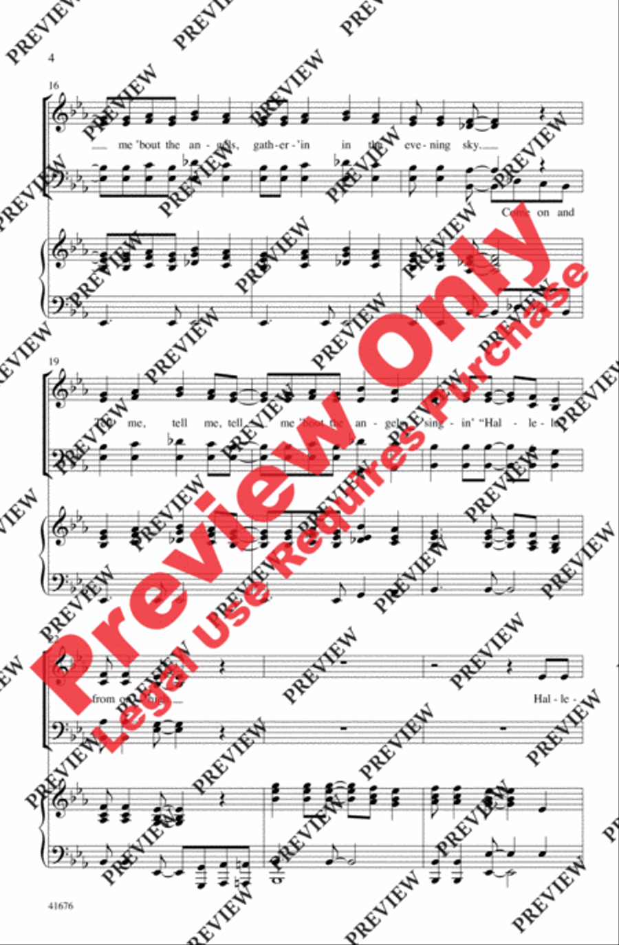 Tell Me, Tell Me! - SoundTrax CD (CD only) Choir scores gallery preview page 4