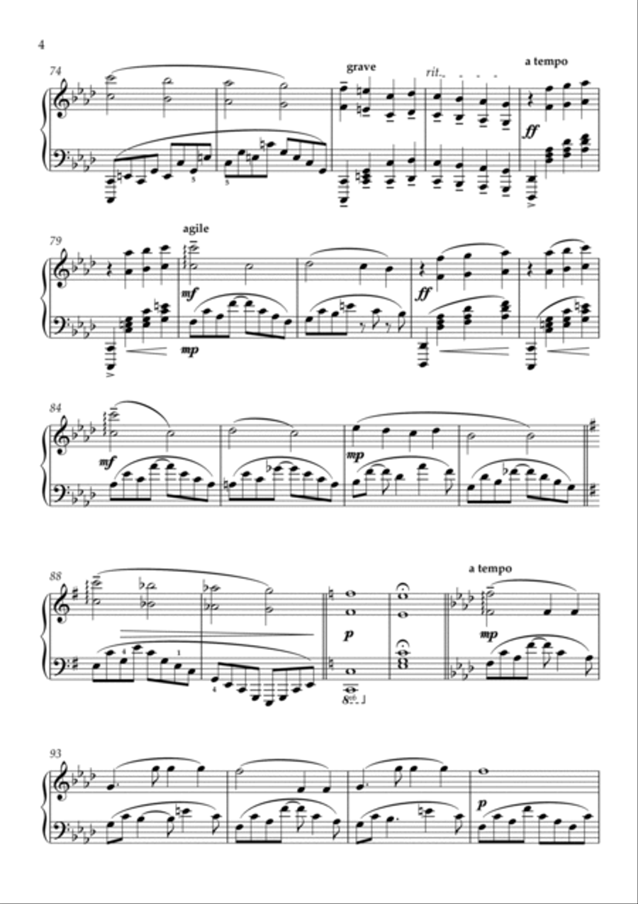 Kingdom of Aragon Kingdom of Aragon Piano Solo scores gallery preview page 4