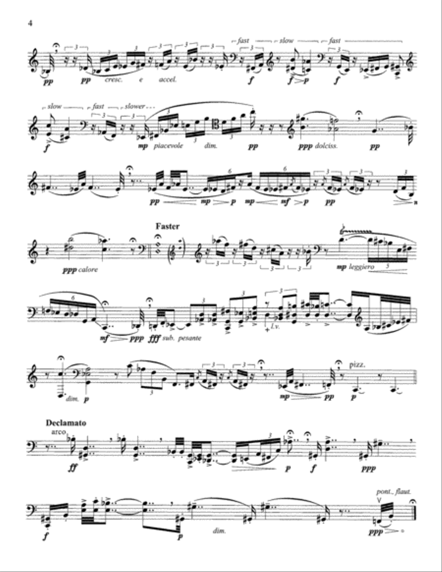 Suite for Violoncello Suite for Violoncello Cello scores gallery preview page 2