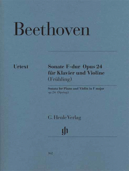 Sonata for Piano and Violin F major op. 24 (Spring sonata)