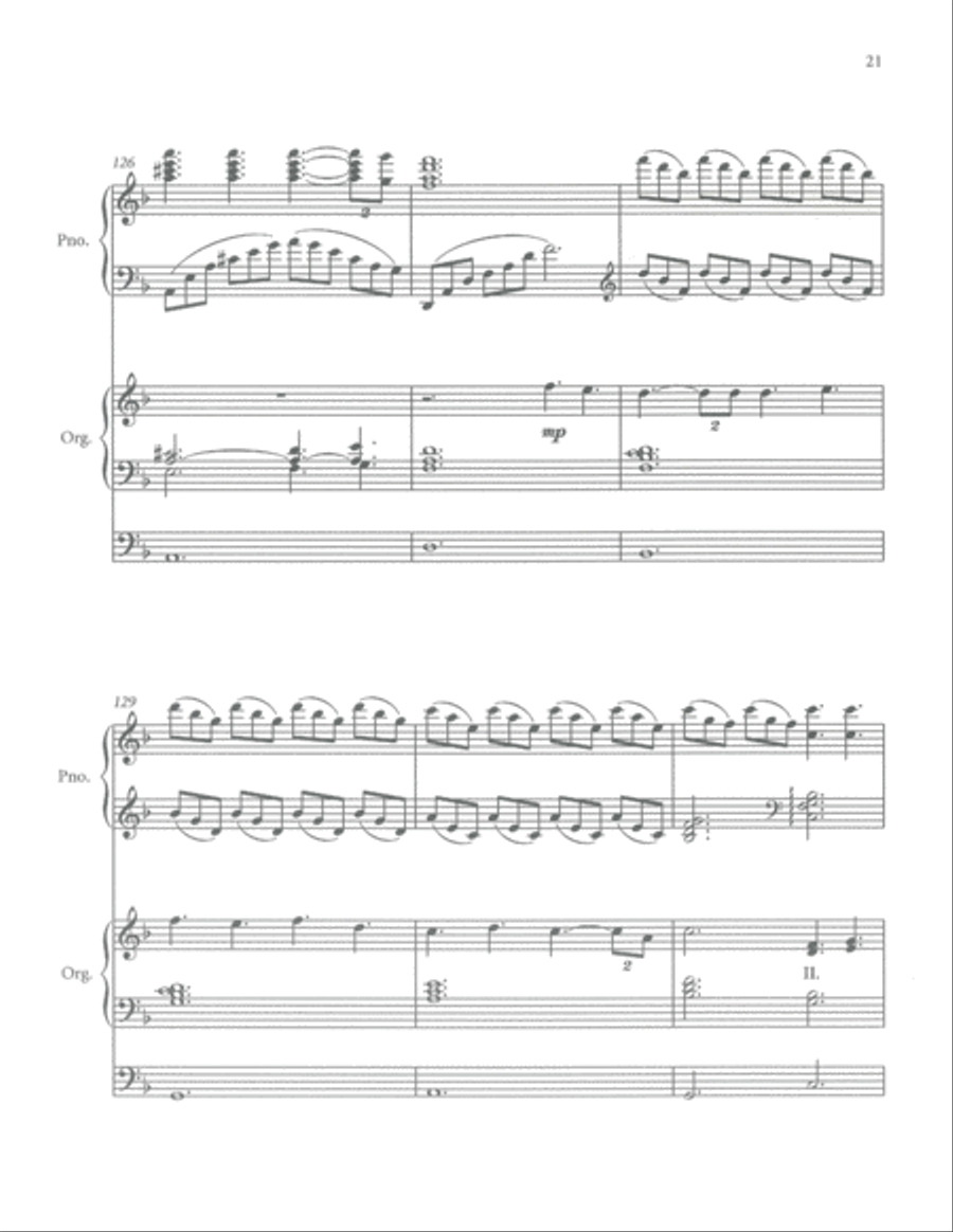 Mine Eyes Have Seen the Glory Organ scores gallery preview page 19