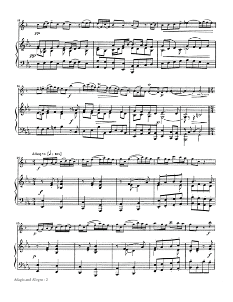 Adagio And Allegro School and Community scores gallery preview page 2
