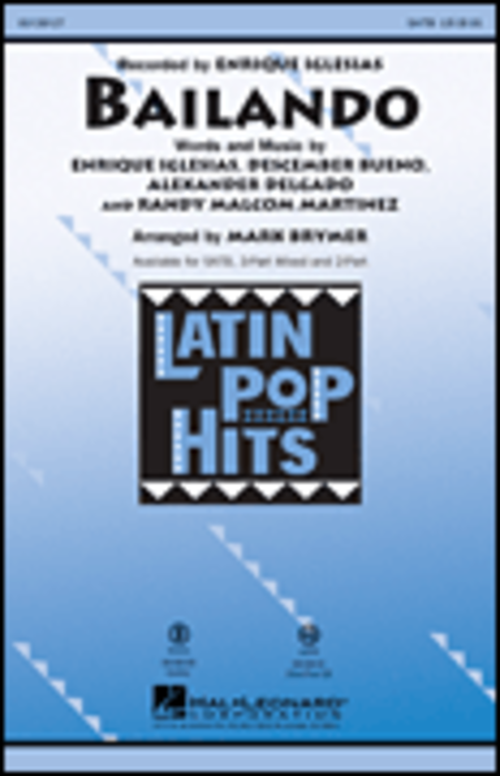 Enrique Iglesias : Bailando - Choral (ShowTrax CD)