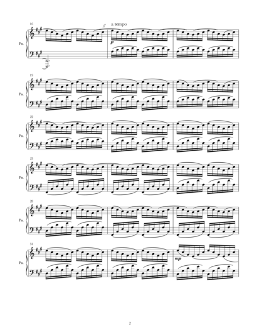 Starfalls Starfalls Piano Solo scores gallery preview page 2