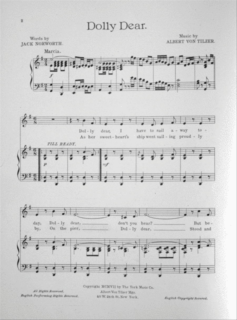 Dolly Dear Voice scores gallery preview page 2