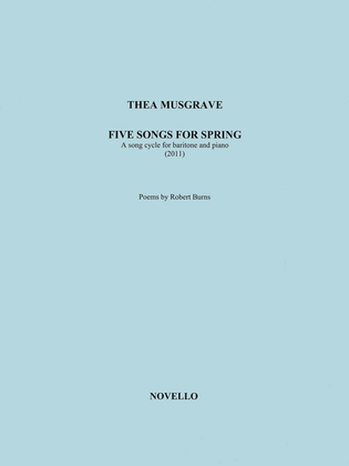 Book cover for Five Songs for Spring