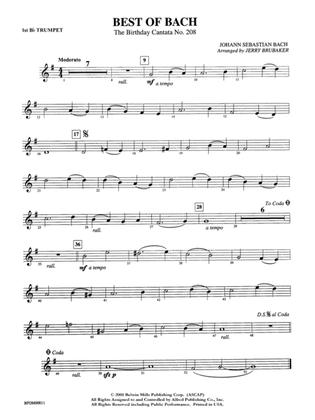 Best of Bach: 1st B-flat Trumpet