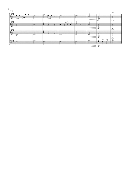Three English Country Dances for Woodwind Quartet image number null