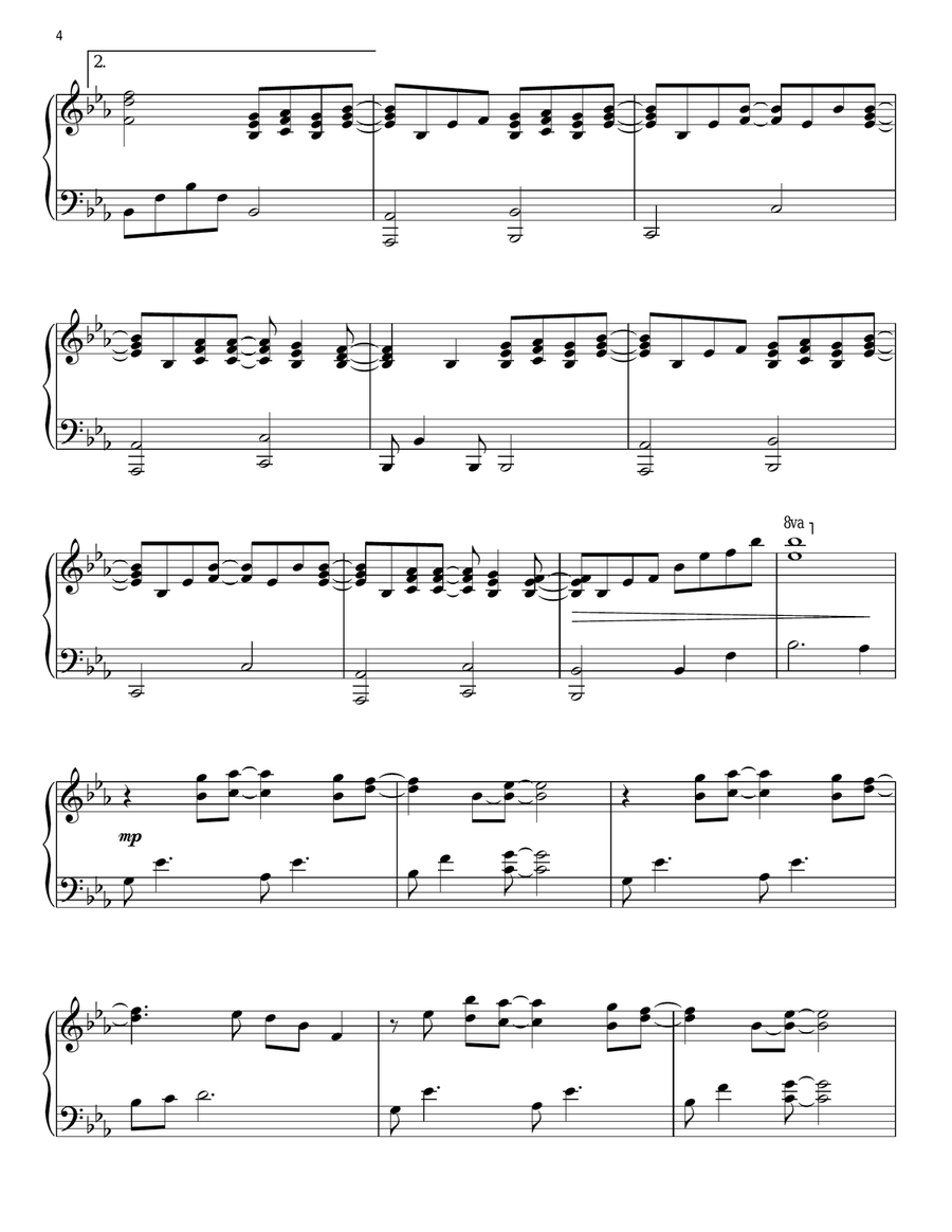 At The Cross At The Cross Piano Solo scores gallery preview page 4