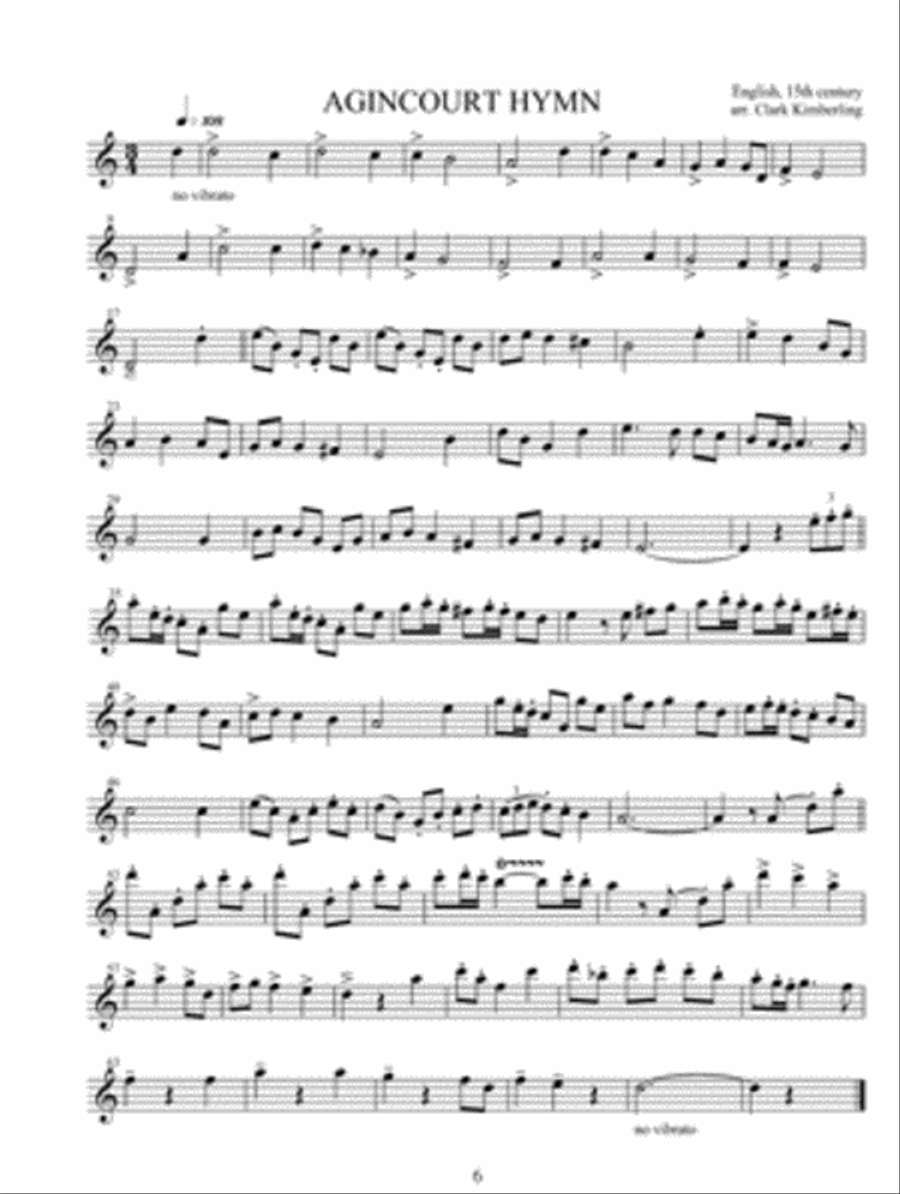 Solos for Soprano Recorder Collection 6: British Melodies Soprano Recorder scores gallery preview page 4