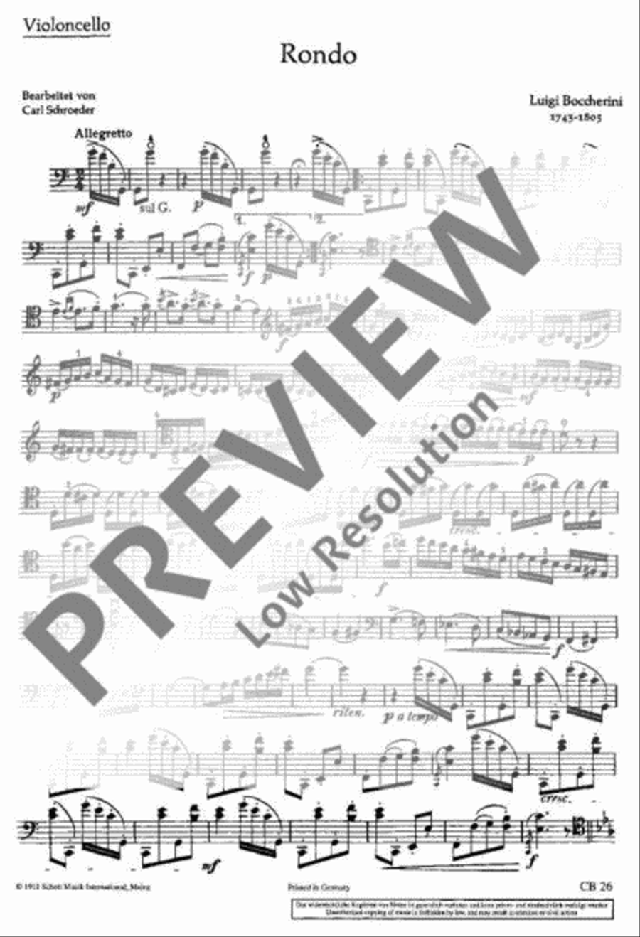 Rondo C Major Piano Accompaniment scores gallery preview page 9