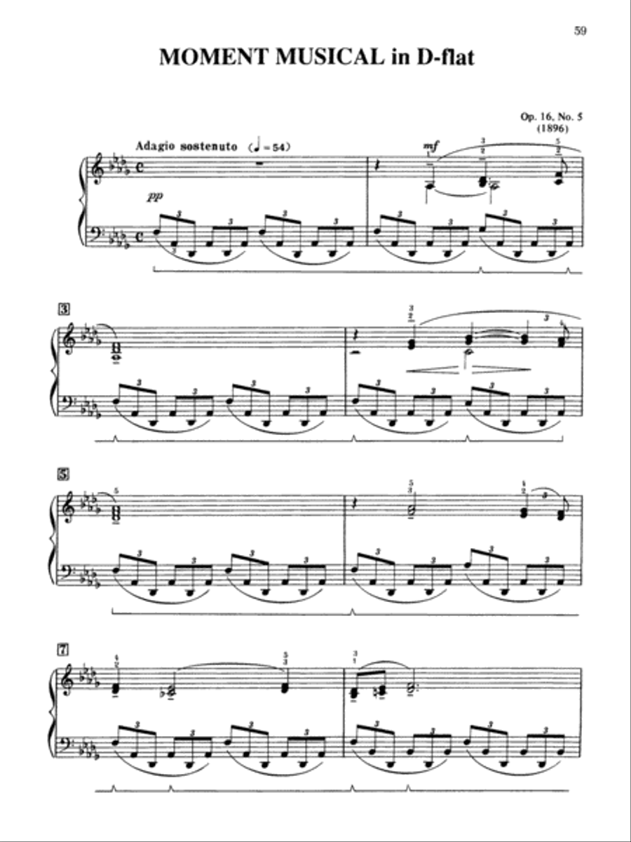 Rachmaninoff -- Selected Works Piano Solo scores gallery preview page 5
