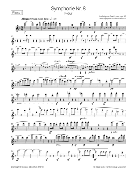 Symphony No. 8 in F major Op. 93