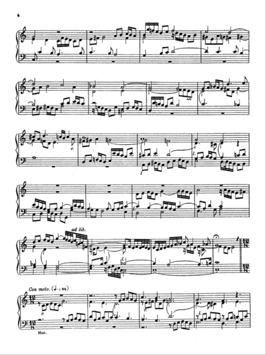 Froberger: Toccata from 10 Pieces for the Organ Organ Solo scores gallery preview page 2