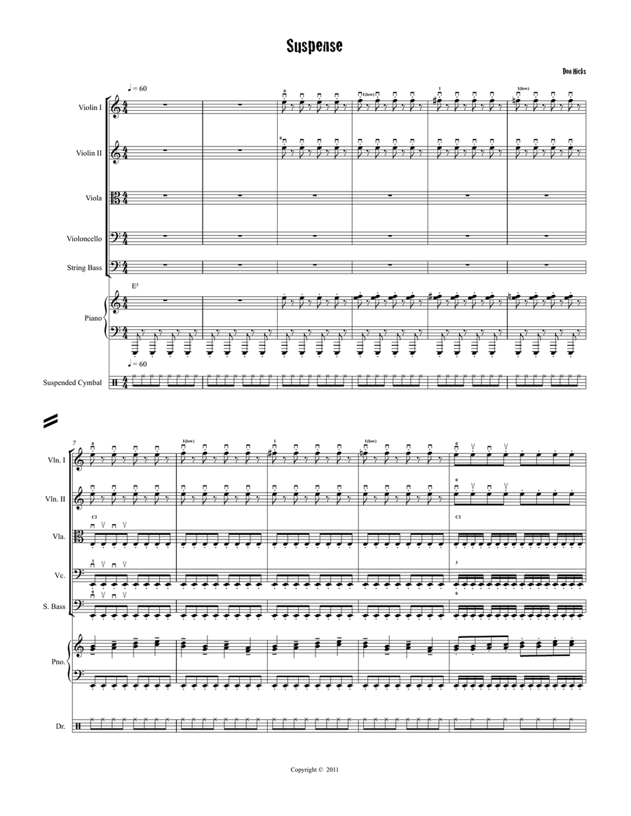 Suspense String Orchestra scores gallery preview page 2