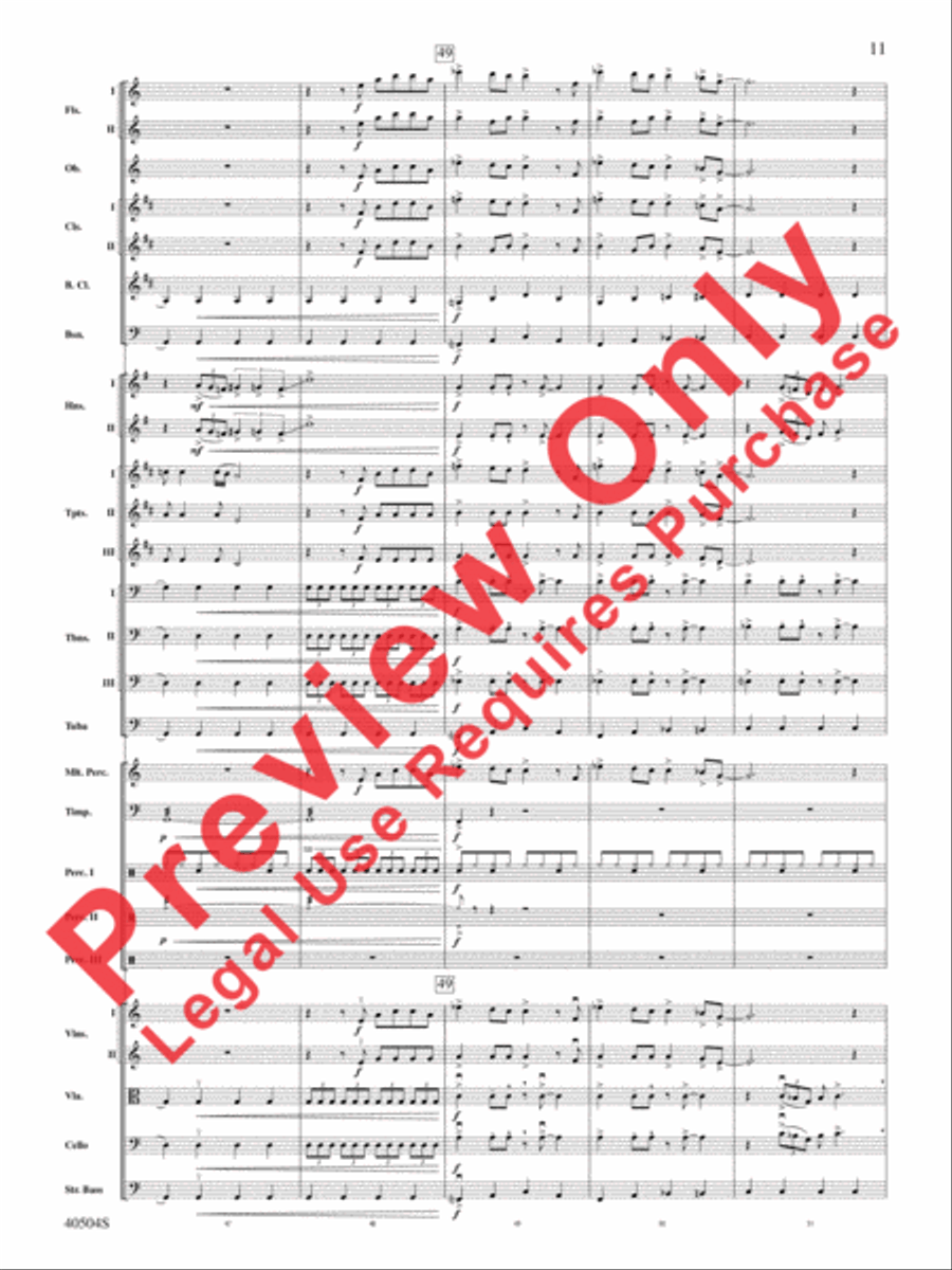 The Eagles on Tour Full Orchestra scores gallery preview page 12