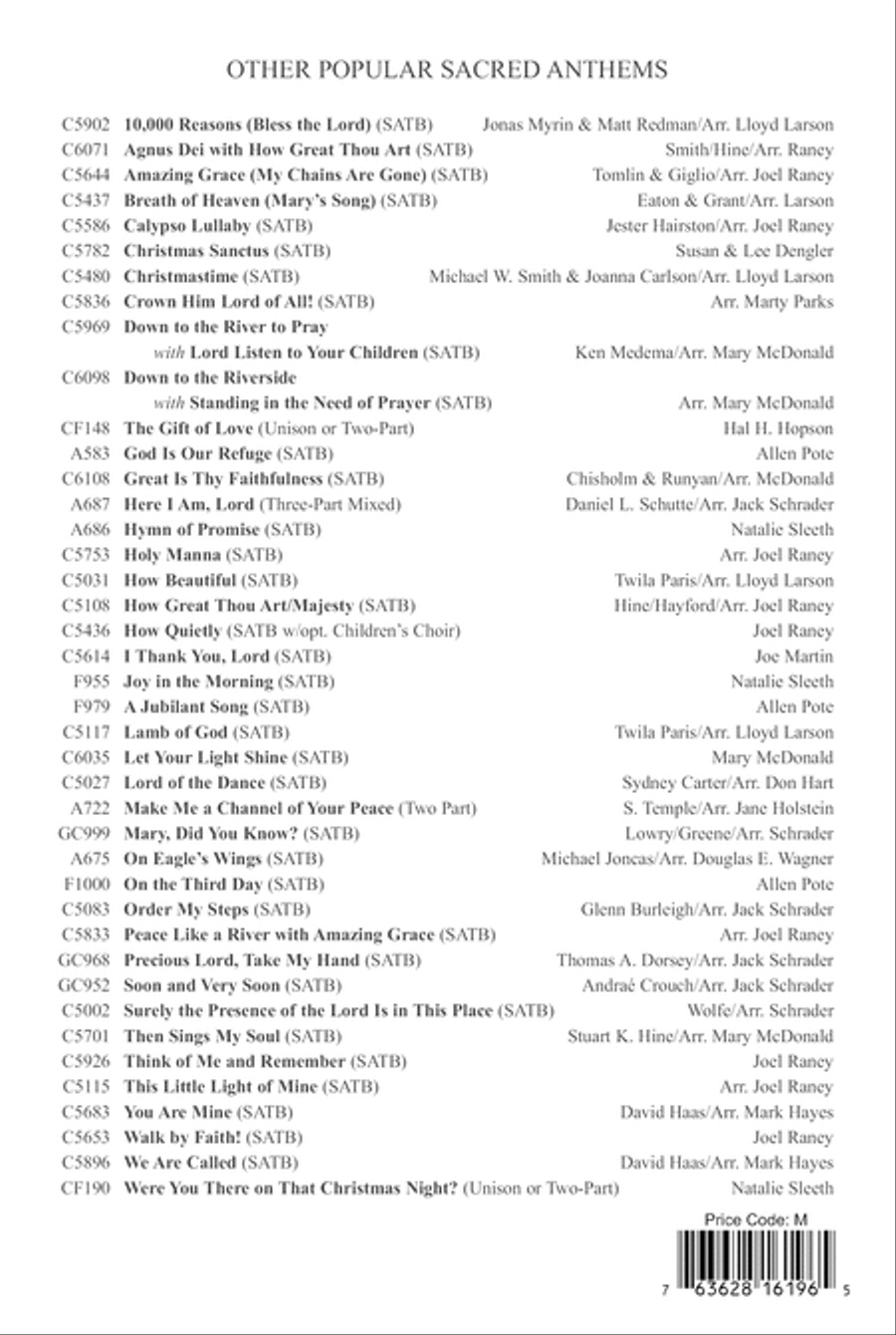 Spirit Song 4-Part scores gallery preview page 12