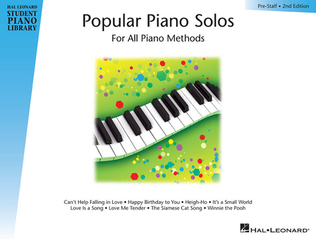 Book cover for Popular Piano Solos - Prestaff Level 2nd Edition