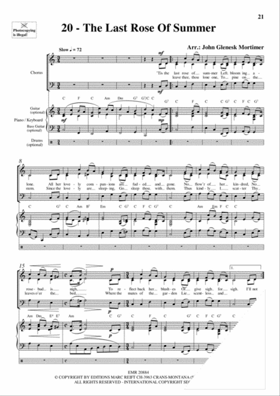 20 Celtic Hits Volume 4 4-Part scores gallery preview page 7