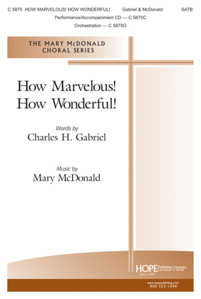 Book cover for How Marvelous! How Wonderful! (I Stand Amazed)