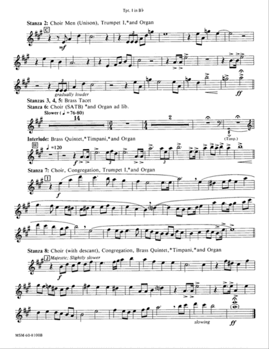 For All the Saints Choir scores gallery preview page 2
