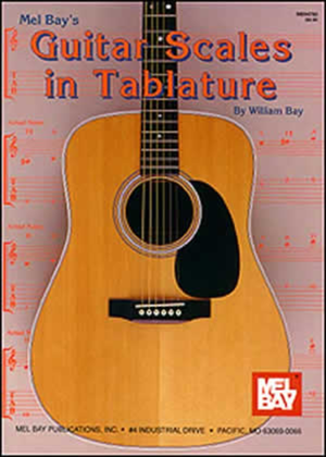 Book cover for Guitar Scales in Tablature