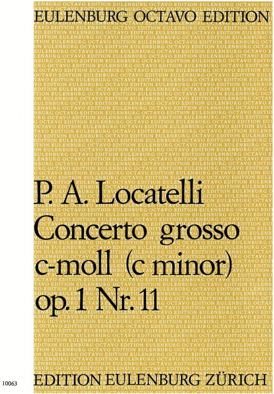 Concerto grosso in C minor String Orchestra scores gallery preview page 1