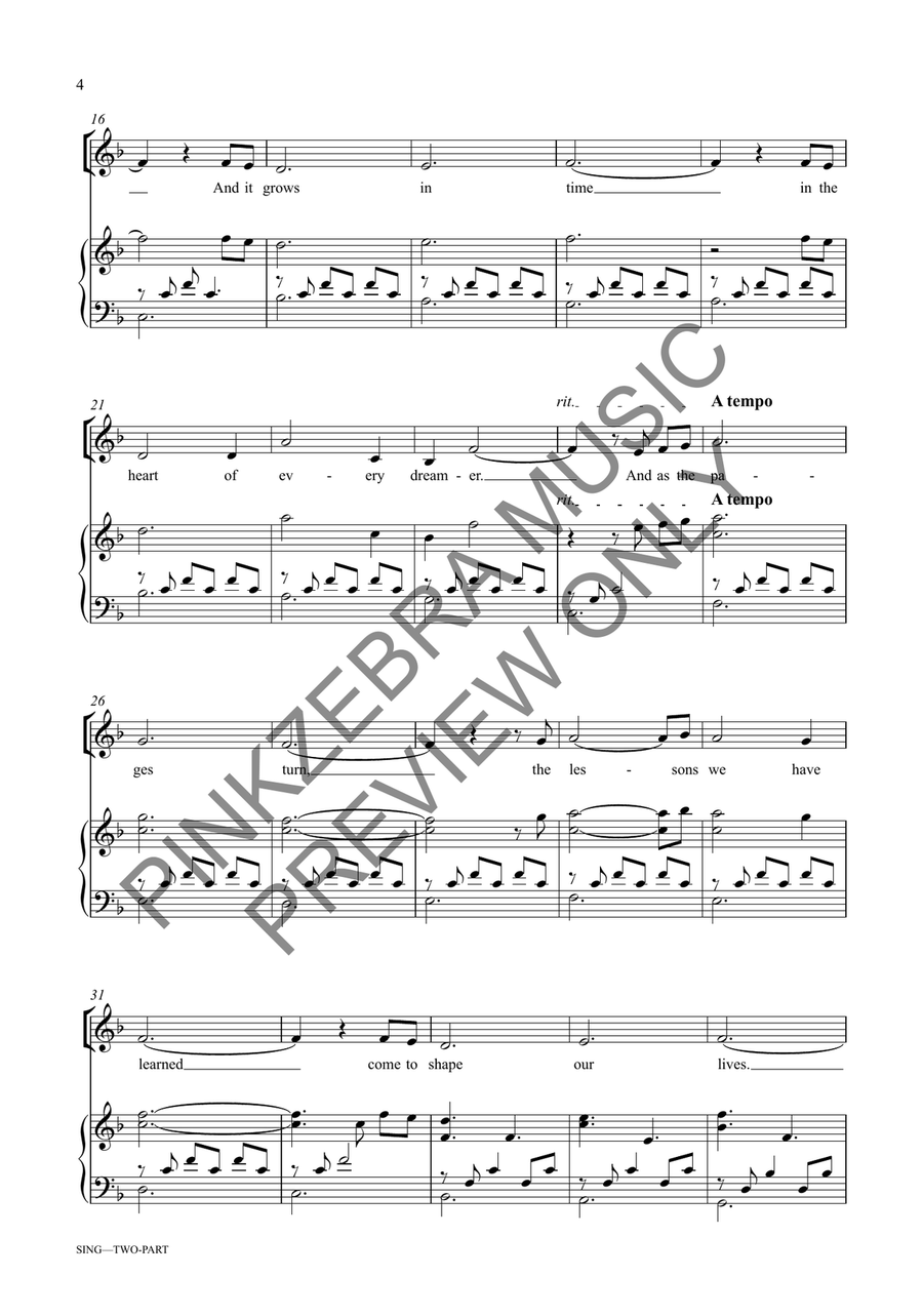Sing (Two-Part) 2-Part scores gallery preview page 5